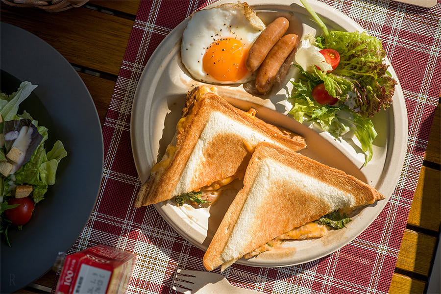 Exciting Terrace Breakfast