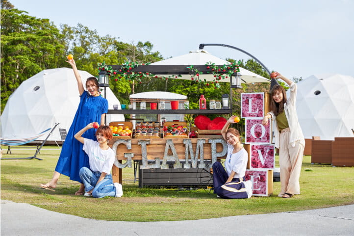 Group photo of women