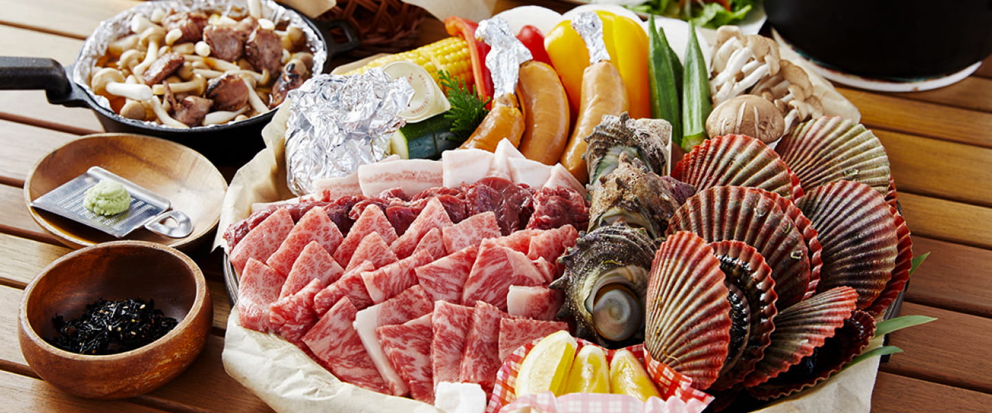 Photos of ingredients from Ise Kashikojima