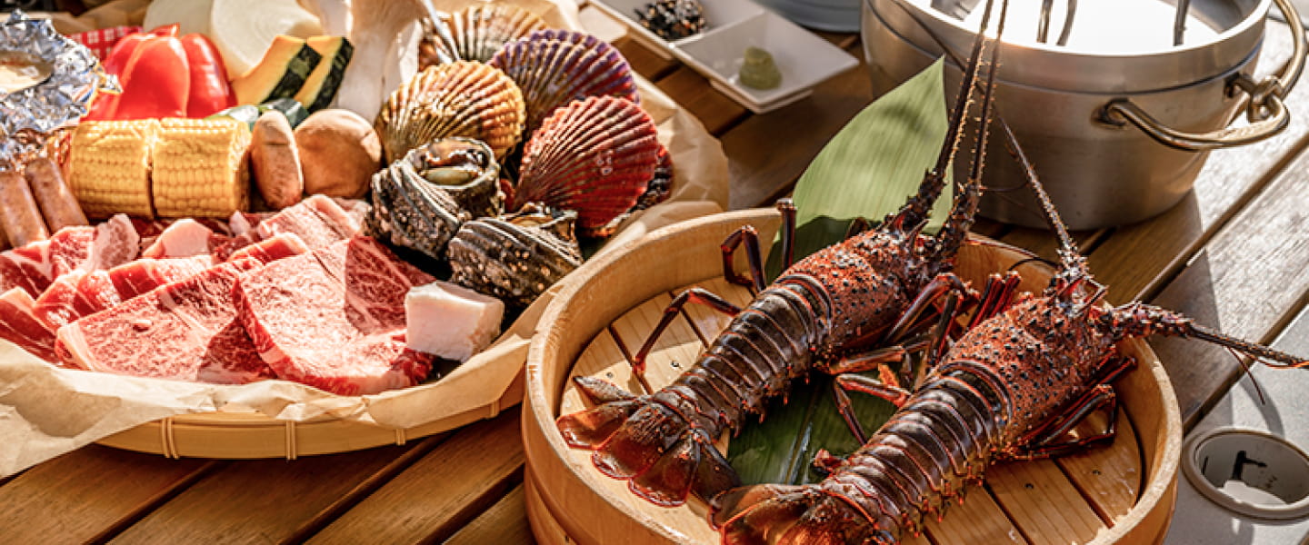 Photos of ingredients from Ise Kashikojima