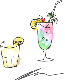 cocktail illustration